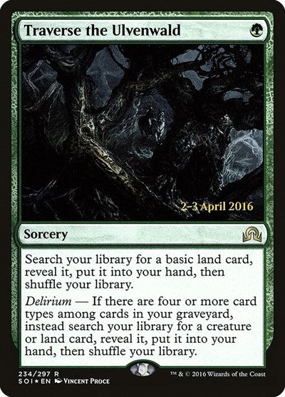 Traverse the Ulvenwald (Promos: Prerelease Cards) Near Mint Foil