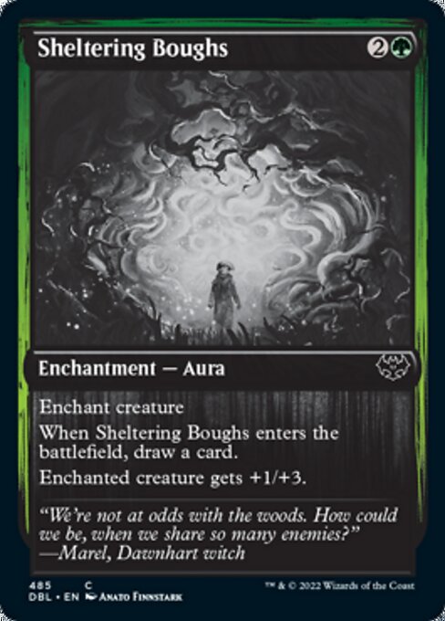 Sheltering Boughs (Innistrad: Double Feature) Light Play