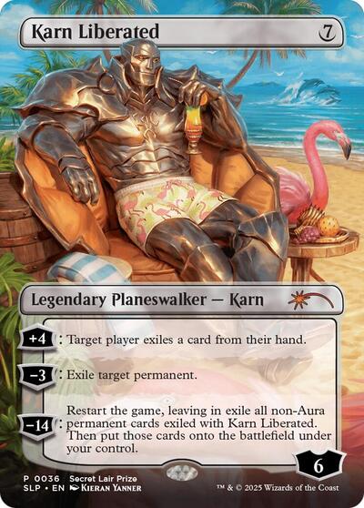 Karn Liberated (Secret Lair Showdown) Near Mint