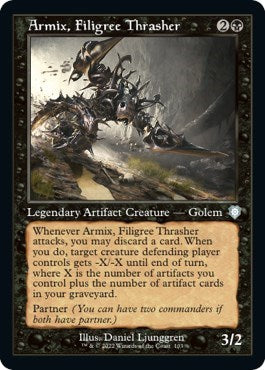 Armix, Filigree Thrasher (Commander: The Brothers' War) Medium Play