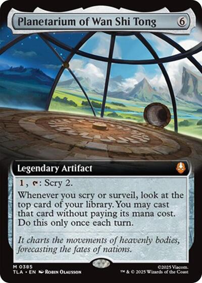 Planetarium of Wan Shi Tong (Extended Art) (Avatar: The Last Airbender) Near Mint Foil
