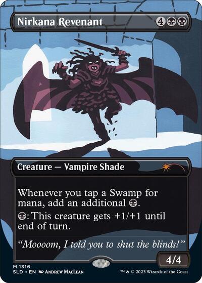 Nirkana Revenant (Secret Lair) Light Play
