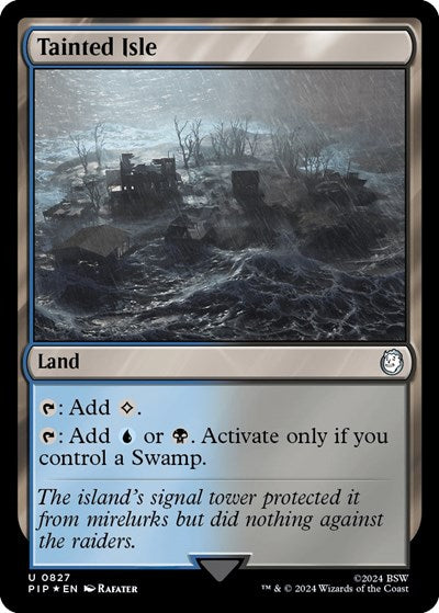 Tainted Isle (Surge Foil) (Universes Beyond: Fallout) Near Mint Foil