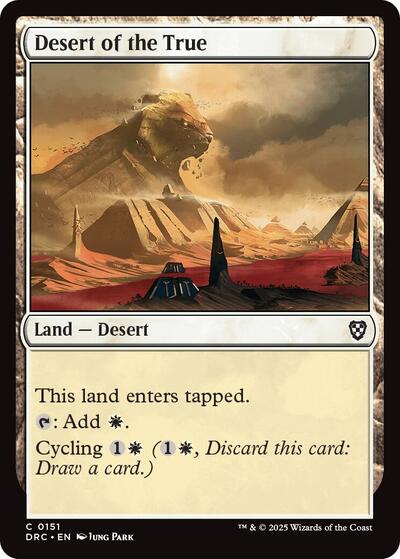 Desert of the True|1|0|0.00