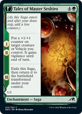 Tales of Master Seshiro (Kamigawa: Neon Dynasty) Medium Play