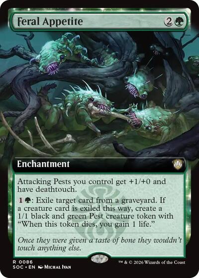 Feral Appetite Extended Art|9|0|0.00