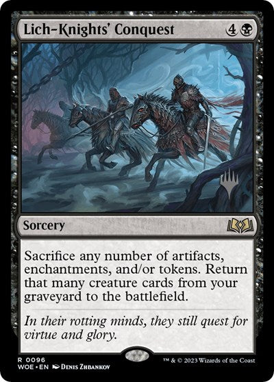 Lich-Knights' Conquest (Promo Pack: Wilds of Eldraine) Near Mint
