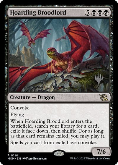 Hoarding Broodlord (Promo Pack: March of the Machine) Light Play