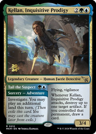 Kellan, Inquisitive Prodigy (Promos: Prerelease Cards) Light Play Foil