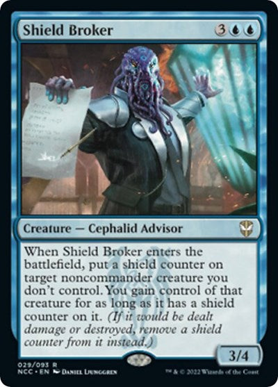 Shield Broker (Commander: Streets of New Capenna) Medium Play