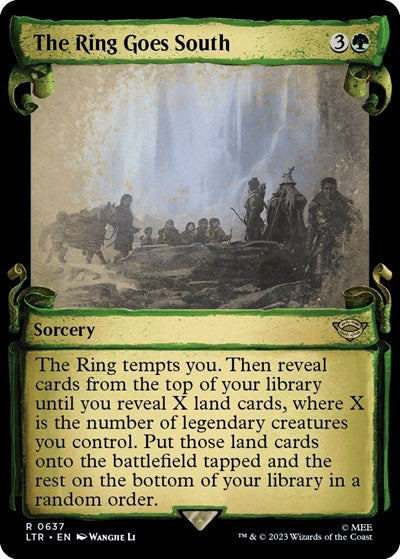 The Ring Goes South (Showcase Scrolls) (Universes Beyond: The Lord of the Rings: Tales of Middle-earth) Near Mint