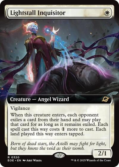 Lightstall Inquisitor (Extended Art) (Edge of Eternities) Near Mint