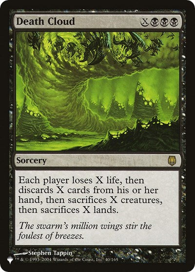Death Cloud (The List) Near Mint