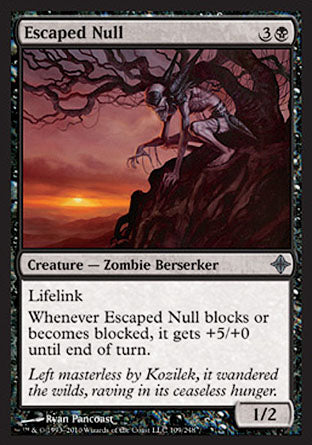 Escaped Null (Rise of the Eldrazi) Near Mint