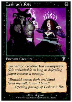 Leshrac's Rite (7th Edition) Near Mint Foil