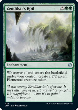 Zendikar's Roil (Jumpstart) Medium Play