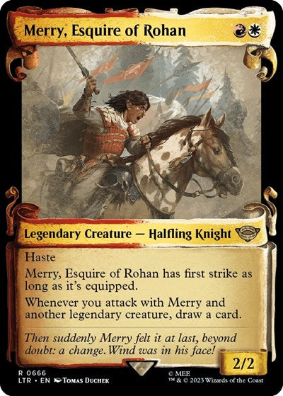 Merry Esquire of Rohan Showcase Scrolls|0|0|0.00