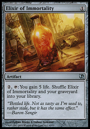 Elixir of Immortality (Duel Decks: Elspeth vs Tezzeret) Medium Play