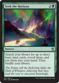 Seek the Horizon (Khans of Tarkir) Medium Play Foil