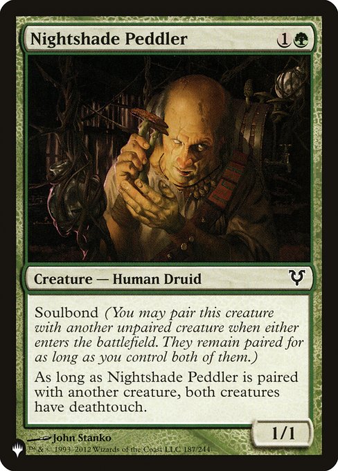 Nightshade Peddler (The List) Near Mint
