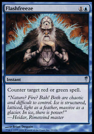 Flashfreeze (Coldsnap) Near Mint Foil