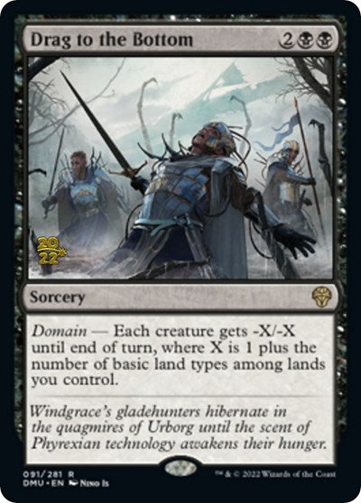 Drag to the Bottom (Promos: Prerelease Cards) Near Mint Foil