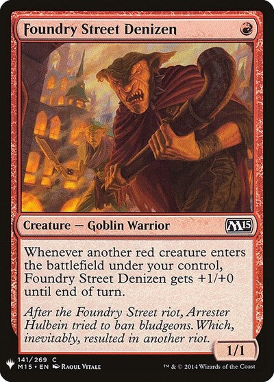 Foundry Street Denizen (Mystery Booster) Medium Play