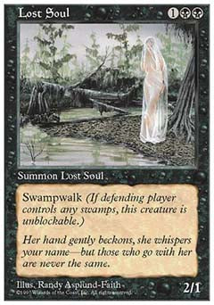 Lost Soul (5th Edition) Light Play