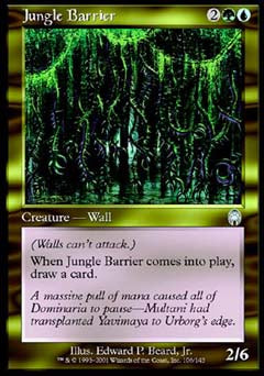 Jungle Barrier (Apocalypse) Medium Play