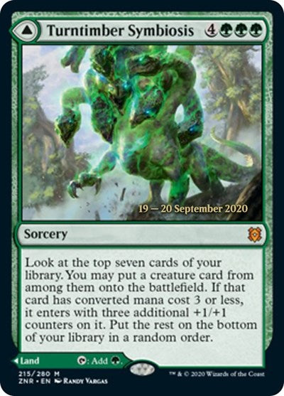 Turntimber Symbiosis (Promos: Prerelease Cards) Medium Play Foil