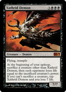 Xathrid Demon (Magic 2010 Core Set) Medium Play