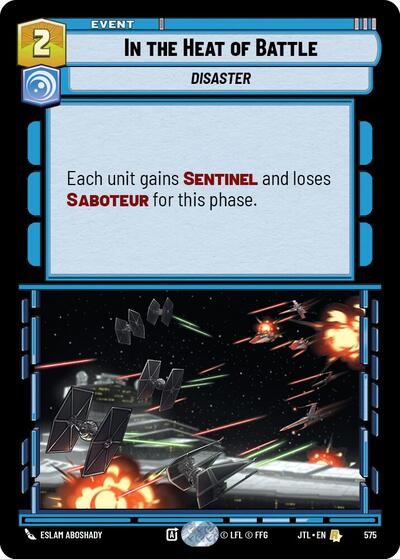In the Heat of Battle (Foil) (Jump to Lightspeed) Near Mint Foil