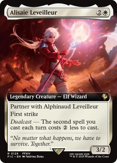 Alisaie Leveilleur (Extended Art) (Commander: FINAL FANTASY) Near Mint Foil