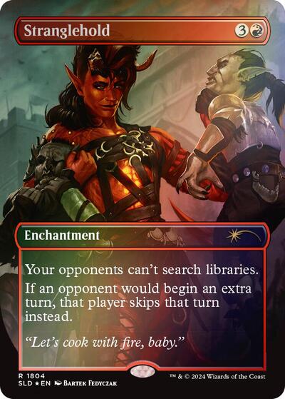 Stranglehold (Rainbow Foil) (Secret Lair) Light Play Foil