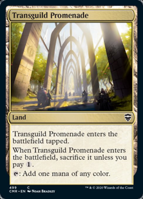 Transguild Promenade (Commander 2020 Commander Legends) Light Play