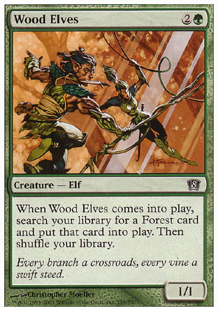 Wood Elves (8th Edition) Medium Play Foil