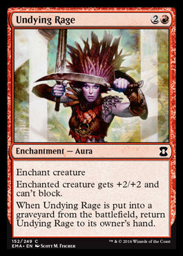 Undying Rage (Eternal Masters) Light Play Foil