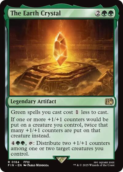The Earth Crystal (Universes Beyond: FINAL FANTASY) Light Play Foil
