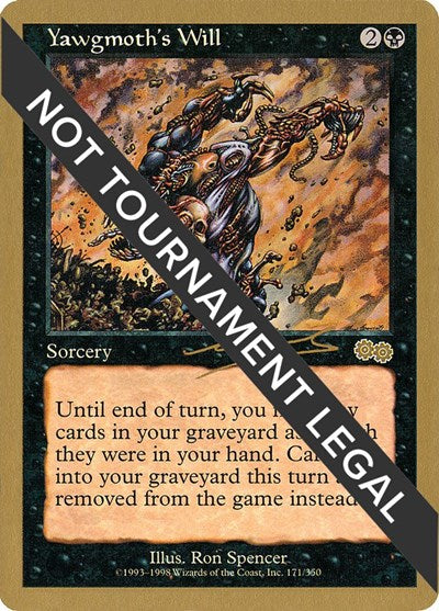 Yawgmoth s Will 2000 Nicolas Labarre USG|0|0|0.00