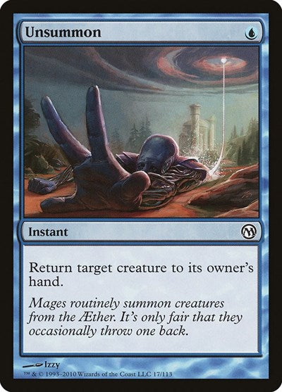 Unsummon (Duels of the Planeswalkers) Medium Play