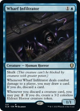 Wharf Infiltrator (Commander Legends: Battle for Baldur's Gate) Light Play
