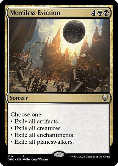 Merciless Eviction (Commander: Phyrexia: All Will Be One) Near Mint