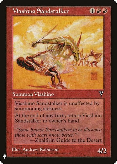 Viashino Sandstalker (Mystery Booster) Medium Play