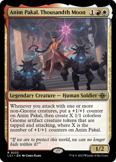 Anim Pakal, Thousandth Moon (The Lost Caverns of Ixalan) Damaged / Poor