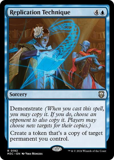 Replication Technique (Ripple Foil) (Commander: Modern Horizons 3) Near Mint Foil