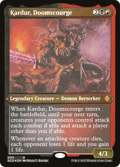 Kardur Doomscourge Foil Etched|0|0|0.00