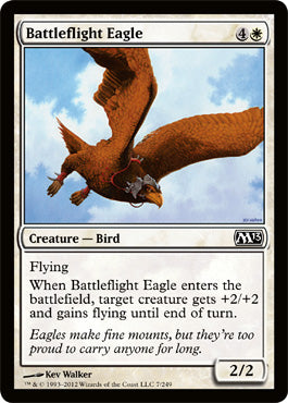 Battleflight Eagle (Magic 2013 Core Set) Light Play Foil