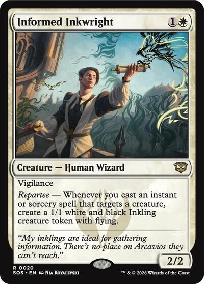 Informed Inkwright (Secrets of Strixhaven) Near Mint