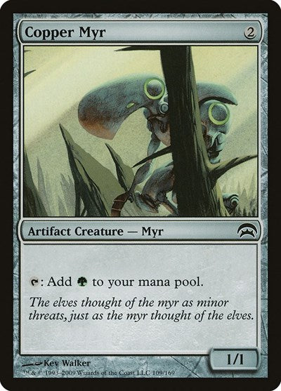 Copper Myr (Planechase) Medium Play