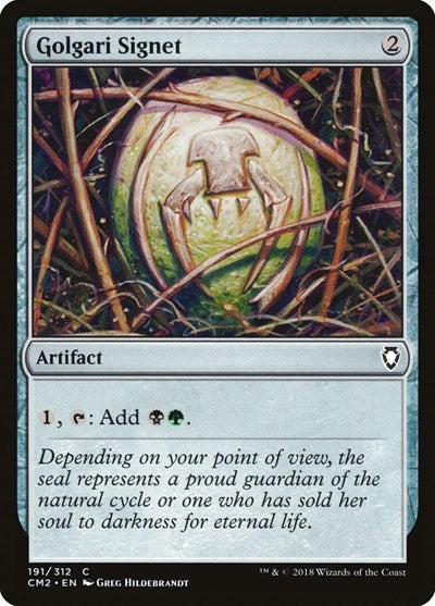 Golgari Signet 191|1|0|0.00
